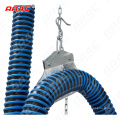 AA4C car exhaust extracting  system auto vehicle  exhaust sliding with rail control customize  size